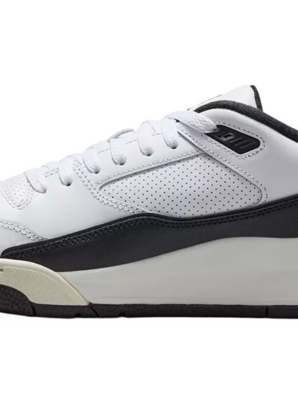 Nike Air Jordan Flight Court White Black Sail Men's 12 HF3255-112 NIB - Picture 4 of 16